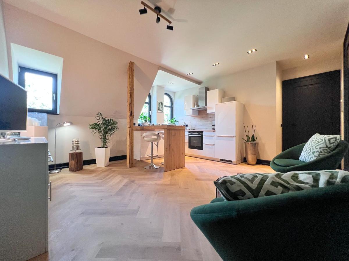 Aussergewoehnliche Ferienwohnung Stadtvilla Plauen Esterno foto