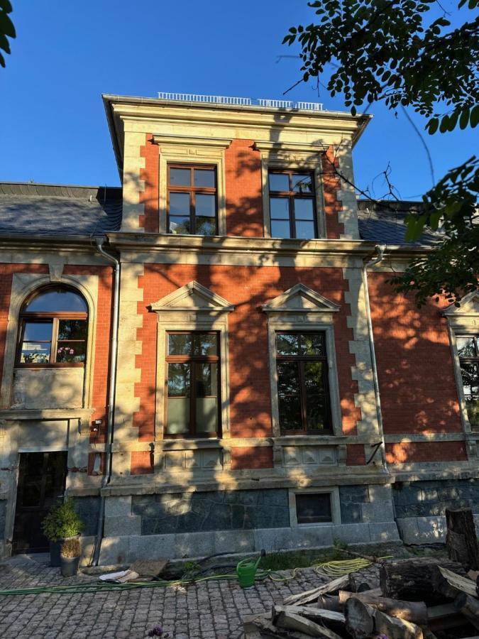 Aussergewoehnliche Ferienwohnung Stadtvilla Plauen Esterno foto