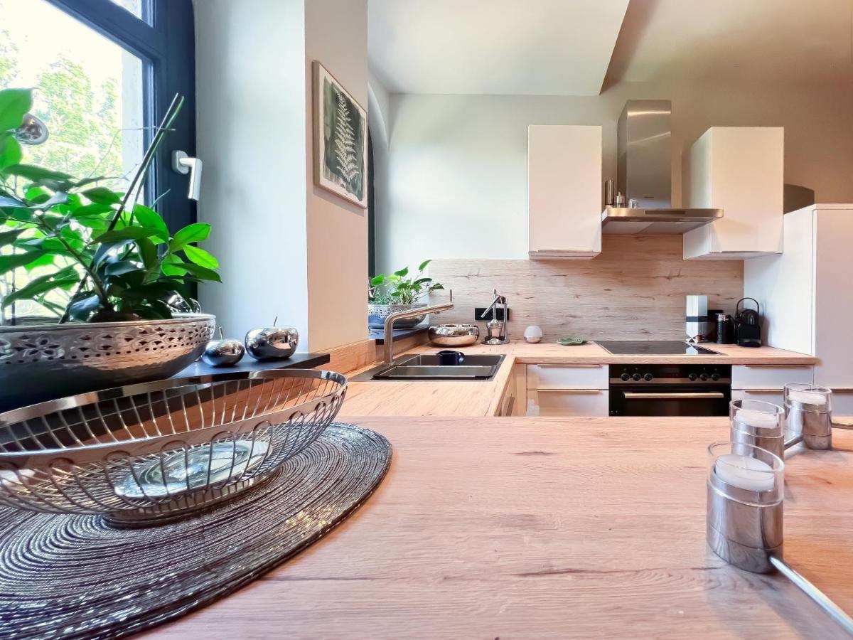Aussergewoehnliche Ferienwohnung Stadtvilla Plauen Esterno foto